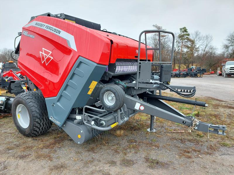 Hay & Forage  Massey Ferguson RB4160v Silage Round Baler Photo